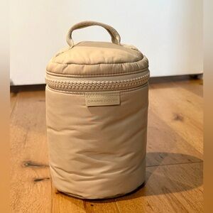 Dagne Dover Beige Large Toiletry Bag